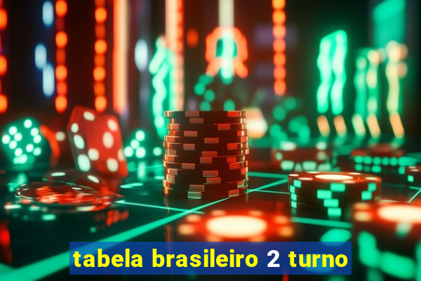 tabela brasileiro 2 turno